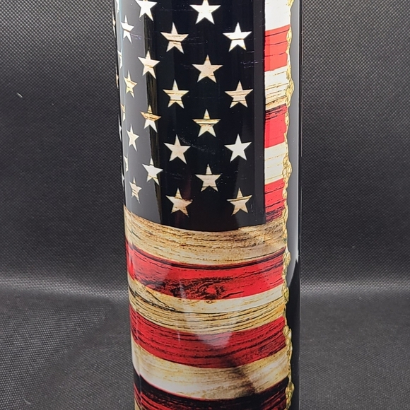 Daddy Patriotic Flag 30 ounce stainless steel insulated tumbler - Picture 3 of 9